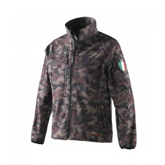 Jacket Softshell Κυνηγετικό Clash Παραλλαγής ISSA