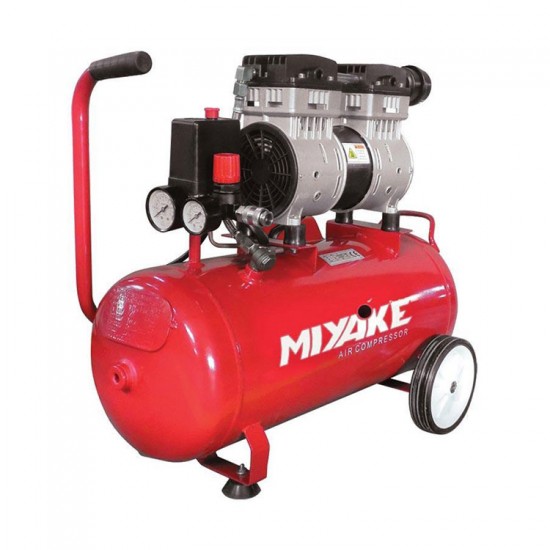 Αεροσυμπιεστής Air 25Α Αθόρυβος Miyake 1hp/24lt