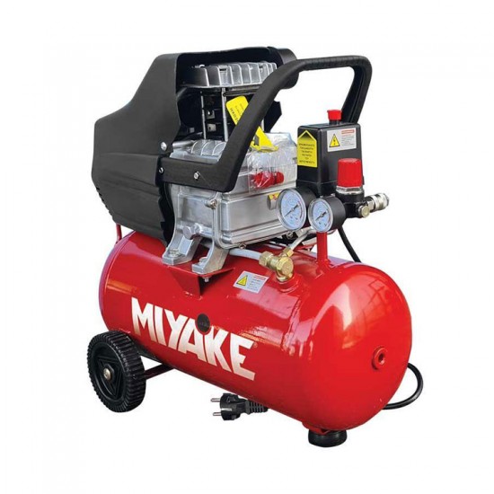 Αεροσυμπιεστής Air 25 Μονομπλόκ Miyake 2hp/24lt