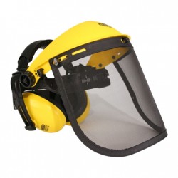 Μάσκα Προστασίας Επαγγελματική με Πλέγμα & Ωτοασπίδες Oregon 515061