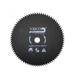 Δίσκος Κοπής Θαμνοκοπτικού Πριονωτός Φ-25.4*255mm 80Δ Visco 