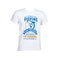 T-shirt Fishing Άσπρο Ms Socks