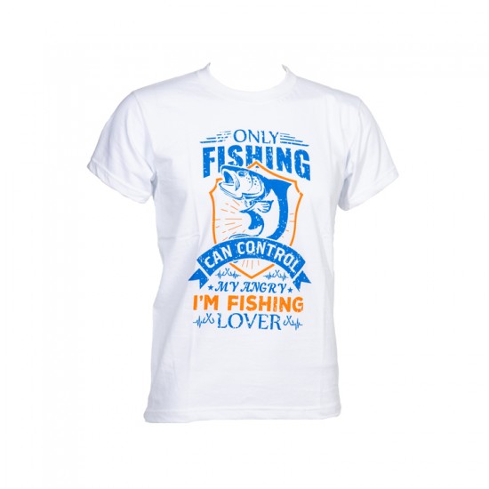 T-shirt Fishing Άσπρο Ms Socks
