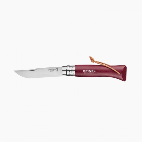 Σουγιάς Baroudeur Inox No.8 Garnet Opinel 