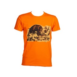 T-shirt Κυνηγετικό Πορτοκαλί Ms Socks