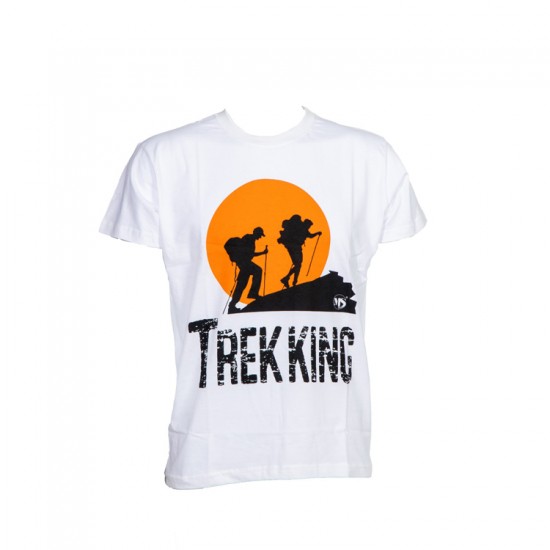 T-shirt Trekking  Άσπρο Ms Socks